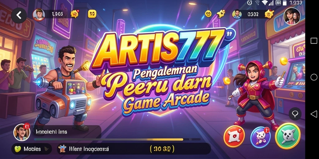 Tampilan gameplay seru dari ARTIS777 dalam genre Arcade.