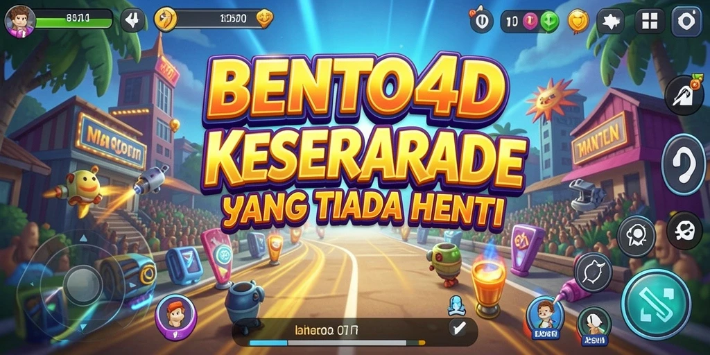 Gameplay mengasyikkan BENTO4D dengan berbagai tantangan menarik