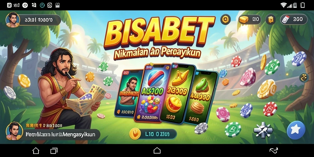 Tampilan permainan menarik dari BISABET yang seru.