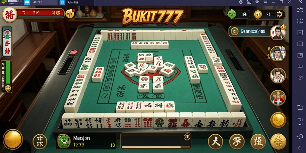 Tangkapan layar BUKIT777 menampilkan permainan Mahjong yang menantang dan menarik.