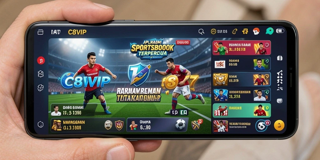 Tampilan menarik dari gameplay taruhan C8VIP yang memukau.