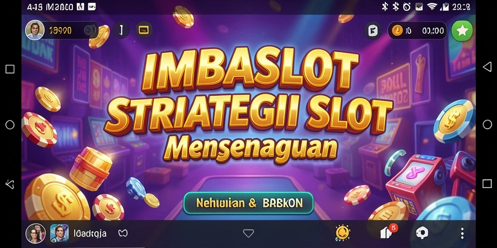 Screenshot gameplay IMBASLOT menampilkan keseruan permainan slot yang menantang.