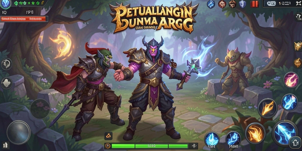 Tampilan gameplay QQRP yang menampilkan aksi seru dan grafis yang menakjubkan.