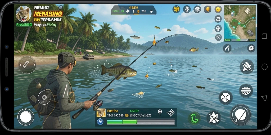 Tangkapan besar di permainan Fishing REMI62 yang menyenangkan.
