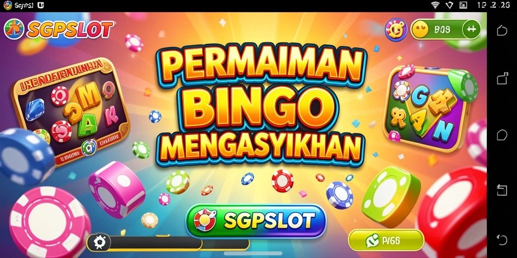 Tampilan gameplay seru dari permainan Bingo SGPSLOT.